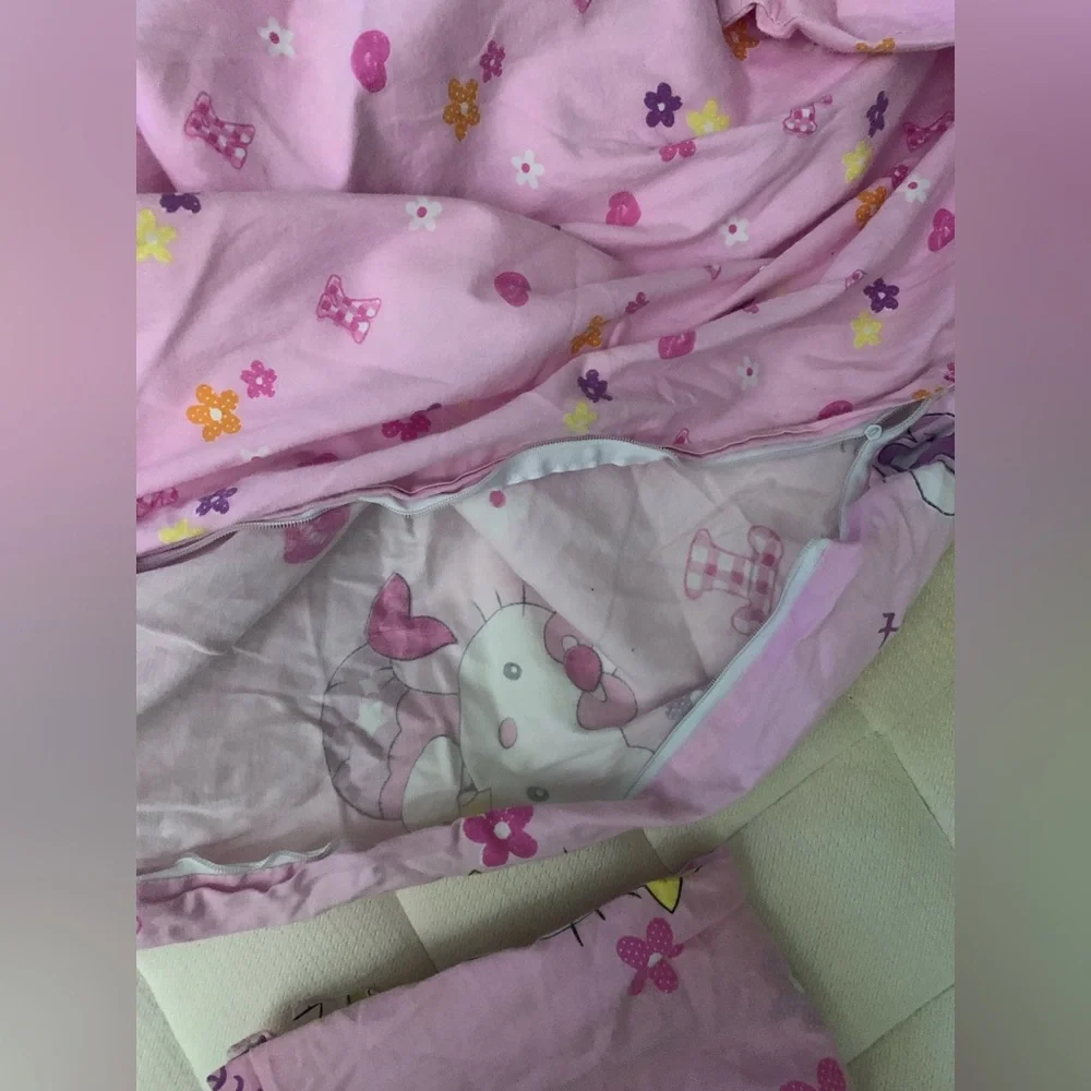 Hello Kitty Mermaid Comforter cover & Pillow Case Bundle
